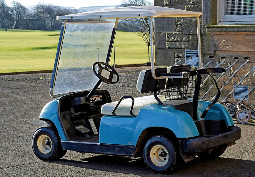 What do i need to paint a golf cart?
