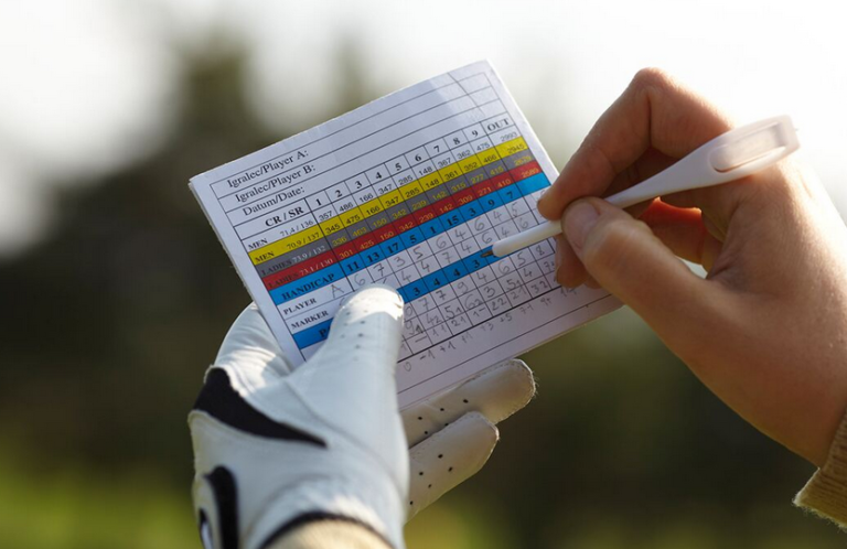 What is the average handicap for a golfer?